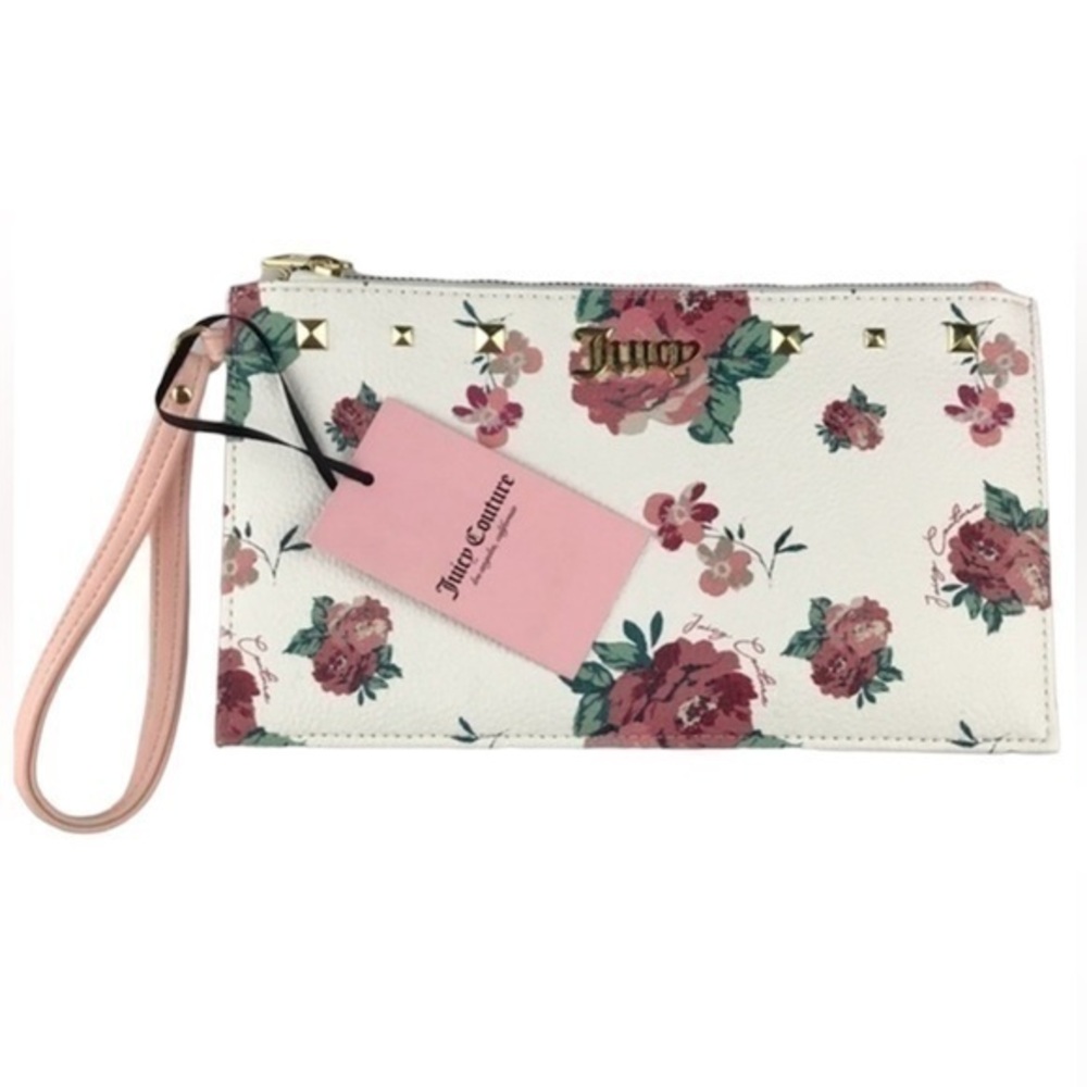 Juicy Couture - ‘Roses’ clutch. 9.5” x 5.5”. NWT. Last one! - Picture 2 of 4